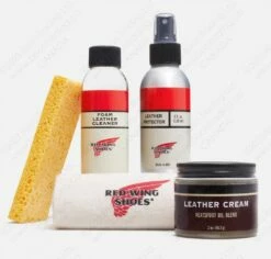 Red Wing Heritage Smooth-Finished Leather Product Care Kit Item No. 98031 28 Red Wing Heritage Smooth-Finished Leather Product Care Kit Item No. 98031 -Bison Trading Shop redwing 98031 22n 1