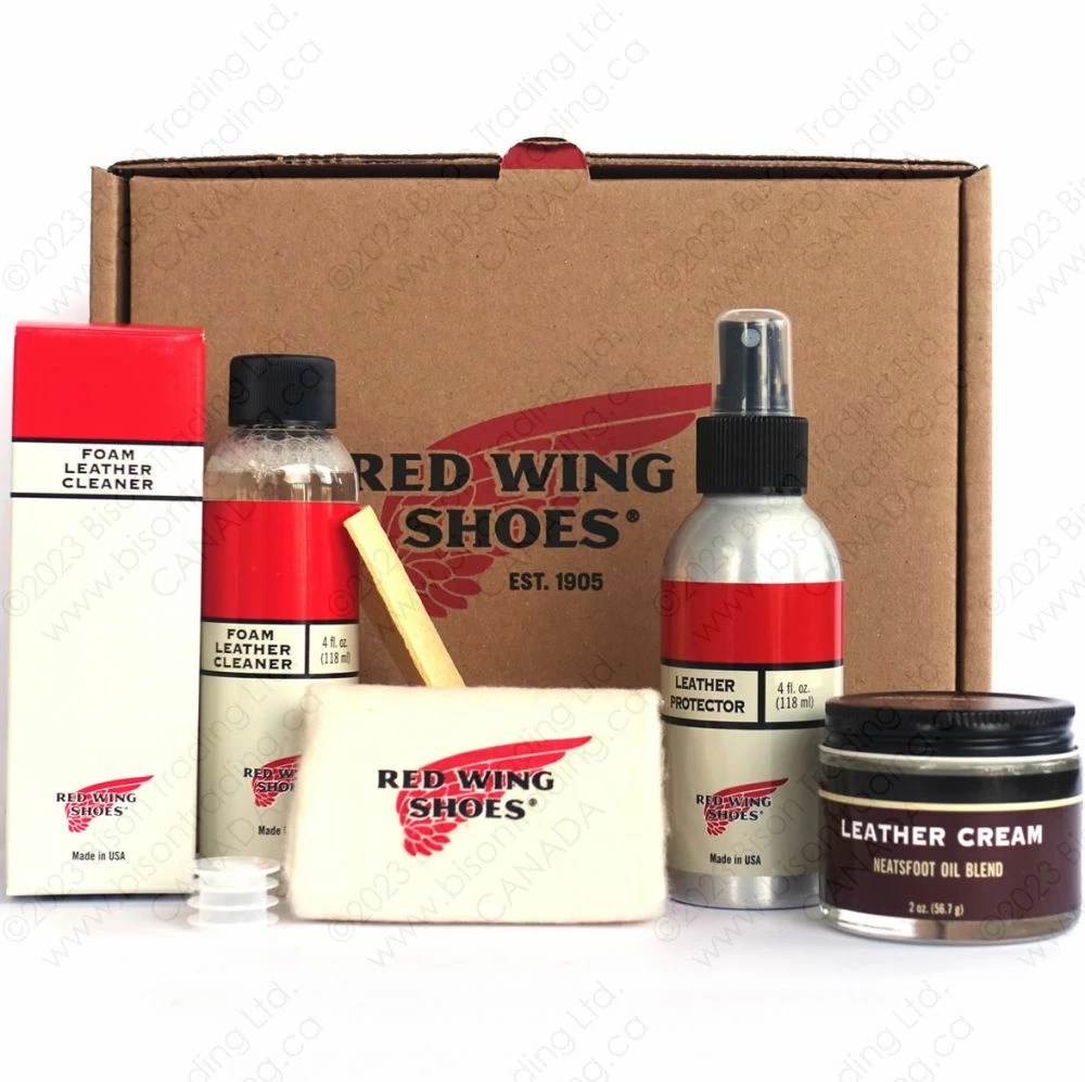 Red Wing Heritage Smooth-Finished Leather Product Care Kit Item No. 98031 3 Red Wing Heritage Smooth-Finished Leather Product Care Kit Item No. 98031