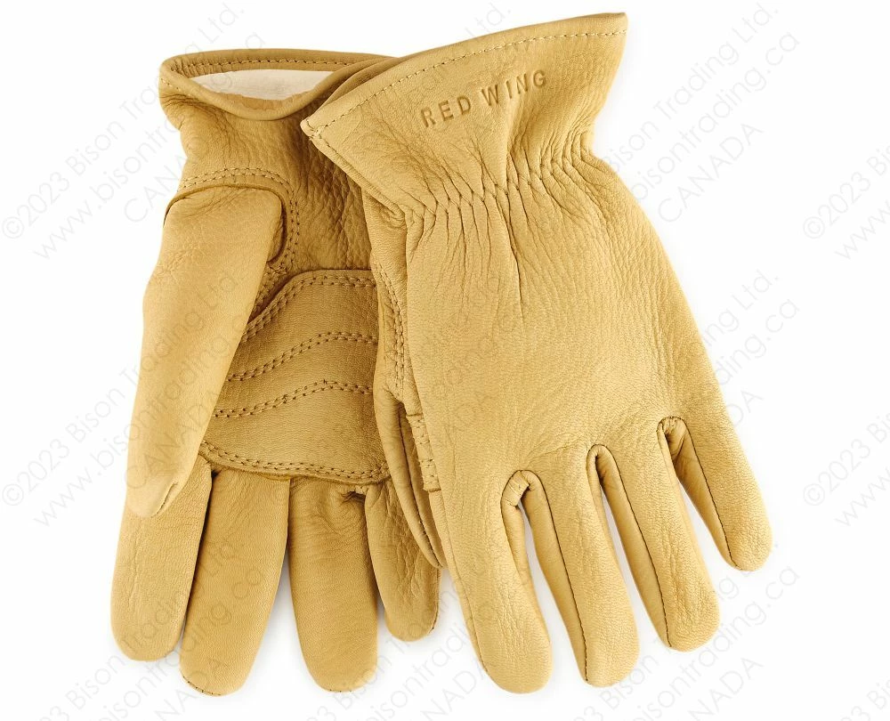 Red Wing Heritage Lined Buckskin Leather Glove Item No. 95237 8 Red Wing Heritage Lined Buckskin Leather Glove Item No. 95237 - Image 6