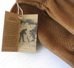 Red Wing Heritage Nutmeg Buckskin Leather - Lined Glove Item No. 95230 12 Red Wing Heritage Nutmeg Buckskin Leather - Lined Glove Item No. 95230 -Bison Trading Shop rw 95230 13