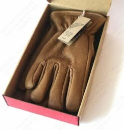 Red Wing Heritage Nutmeg Buckskin Leather - Lined Glove Item No. 95230 13 Red Wing Heritage Nutmeg Buckskin Leather - Lined Glove Item No. 95230 -Bison Trading Shop rw 95230 14