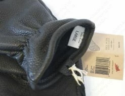 Red Wing Heritage Black Buckskin Leather - Lined Glove Item No. 95232 15 Red Wing Heritage Black Buckskin Leather - Lined Glove Item No. 95232 -Bison Trading Shop rw gl 95232 14