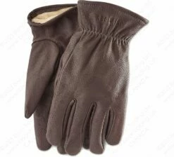 Red Wing Heritage Brown Buckskin Leather - Lined Glove Item No. 95231