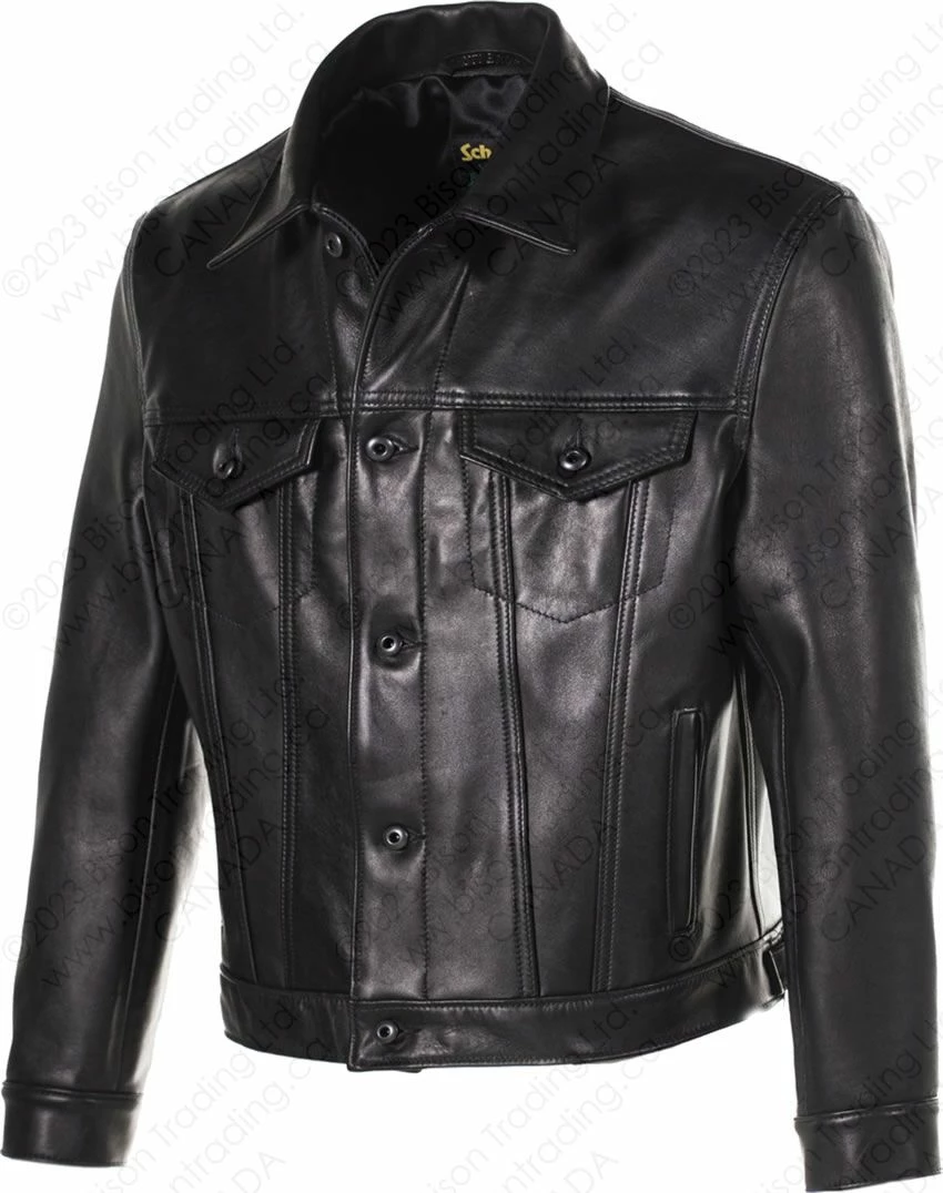 Schott NYC Naked Cowhide Jean Style Jacket STYLE: 121 21 Schott NYC Naked Cowhide Jean Style Jacket STYLE: 121 - Image 19