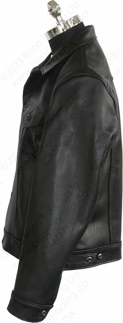Schott NYC Naked Cowhide Jean Style Jacket STYLE: 121 4 Schott NYC Naked Cowhide Jean Style Jacket STYLE: 121 - Image 2