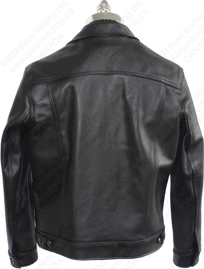 Schott NYC Naked Cowhide Jean Style Jacket STYLE: 121 5 Schott NYC Naked Cowhide Jean Style Jacket STYLE: 121 - Image 3