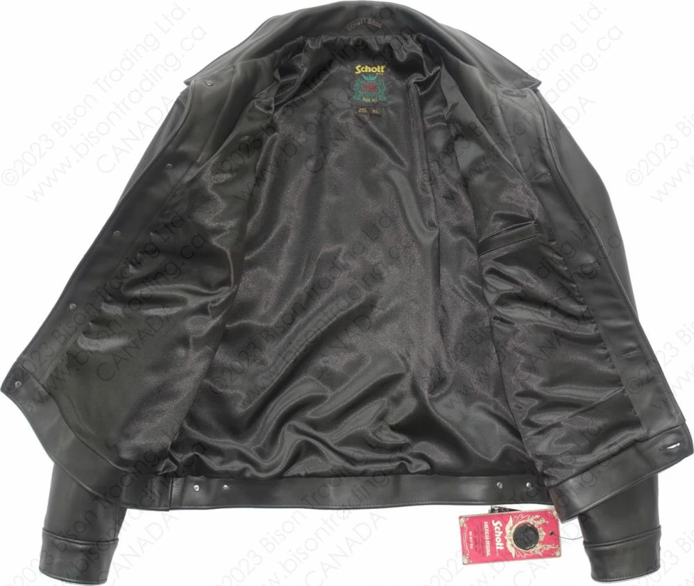 Schott NYC Naked Cowhide Jean Style Jacket STYLE: 121 11 Schott NYC Naked Cowhide Jean Style Jacket STYLE: 121 - Image 9