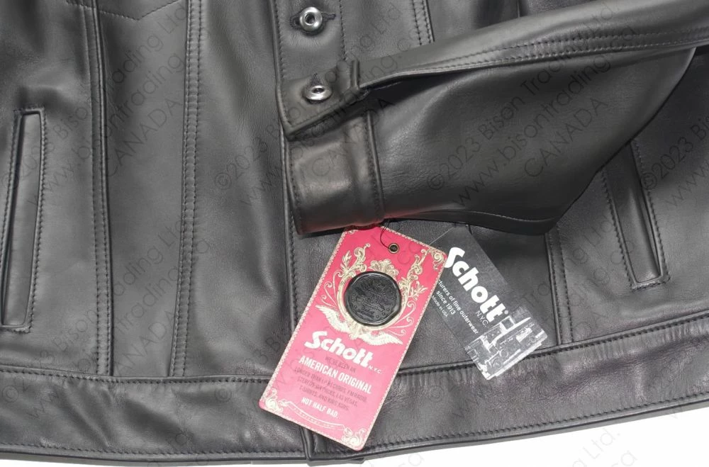 Schott NYC Naked Cowhide Jean Style Jacket STYLE: 121 15 Schott NYC Naked Cowhide Jean Style Jacket STYLE: 121 - Image 13