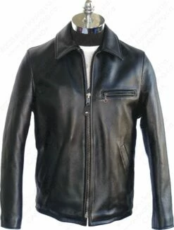 Schott NYC Casual Weekend Pebbled Cowhide Leather Jacket STYLE: 135
