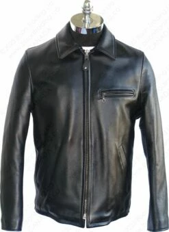Schott NYC Casual Weekend Pebbled Cowhide Leather Jacket STYLE: 135 -Bison Trading Shop schott 135 38 16