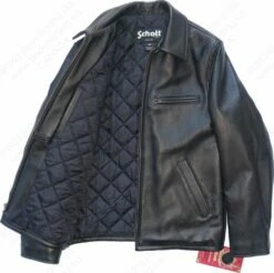 Schott NYC Casual Weekend Pebbled Cowhide Leather Jacket STYLE: 135 -Bison Trading Shop schott 135 38 24