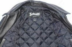 Schott NYC Casual Weekend Pebbled Cowhide Leather Jacket STYLE: 135 -Bison Trading Shop schott 135 38 30
