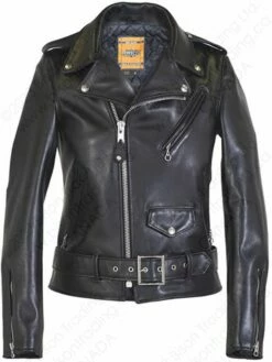 Schott NYC Women's Leather Motorcycle Jacket STYLE: 137W