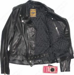 Schott NYC Women's Leather Motorcycle Jacket STYLE: 137W -Bison Trading Shop schott 137w m 13