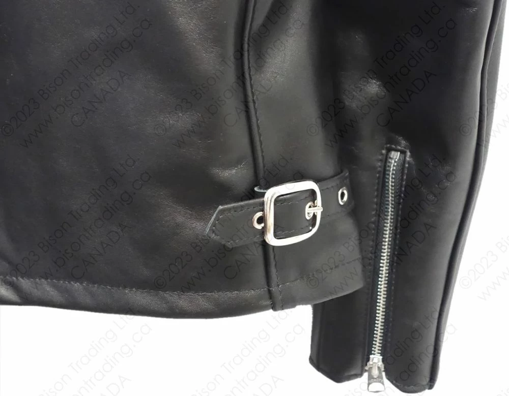 Schott NYC Classic Racer Leather Motorcycle Jacket STYLE: 141 18 Schott NYC Classic Racer Leather Motorcycle Jacket STYLE: 141 - Image 16