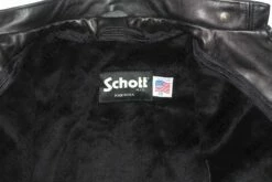Schott NYC Classic Racer Leather Motorcycle Jacket STYLE: 141 36 Schott NYC Classic Racer Leather Motorcycle Jacket STYLE: 141 -Bison Trading Shop schott 141 38 22