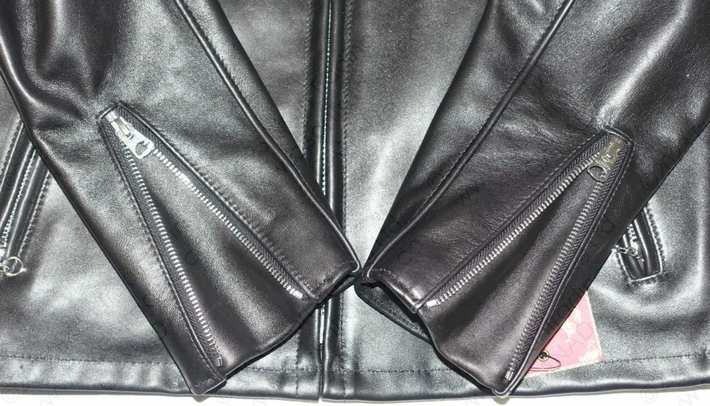 Schott NYC Classic Racer Leather Motorcycle Jacket STYLE: 141 16 Schott NYC Classic Racer Leather Motorcycle Jacket STYLE: 141 - Image 14