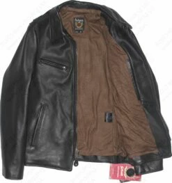 Schott NYC James Men's Retro Style Naked Cowhide Jacket STYLE: 165 25 Schott NYC James Men's Retro Style Naked Cowhide Jacket STYLE: 165 -Bison Trading Shop schott 165 16