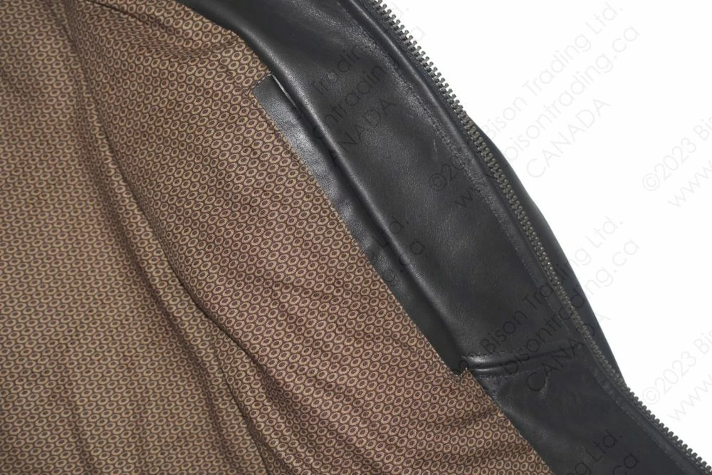 Schott NYC James Men's Retro Style Naked Cowhide Jacket STYLE: 165 14 Schott NYC James Men's Retro Style Naked Cowhide Jacket STYLE: 165 - Image 12