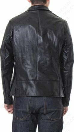 Schott NYC James Men's Retro Style Naked Cowhide Jacket STYLE: 165 38 Schott NYC James Men's Retro Style Naked Cowhide Jacket STYLE: 165 -Bison Trading Shop schott 165 4