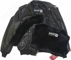 Schott NYC A-2 Naked Cowhide Leather Flight Jacket STYLE: 184SM 30 Schott NYC A-2 Naked Cowhide Leather Flight Jacket STYLE: 184SM -Bison Trading Shop schott 184sm 9