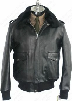 Schott NYC A-2 Naked Cowhide Leather Flight Jacket STYLE: 184SM
