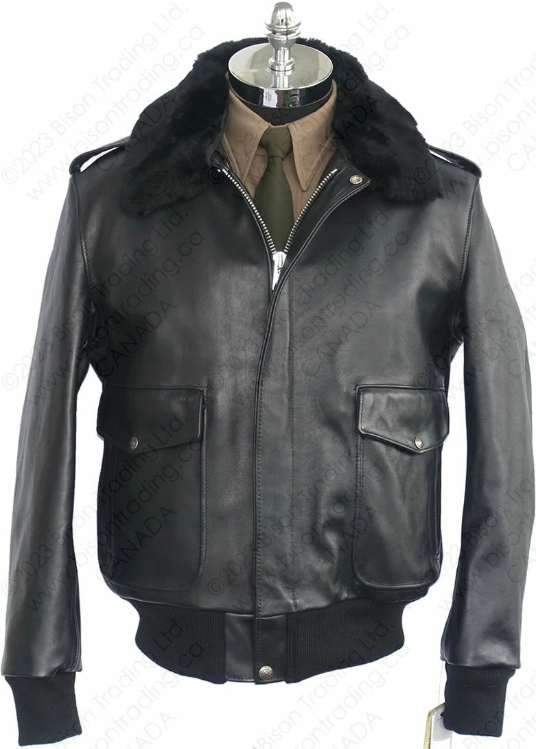 Schott NYC A-2 Naked Cowhide Leather Flight Jacket STYLE: 184SM 3 Schott NYC A-2 Naked Cowhide Leather Flight Jacket STYLE: 184SM