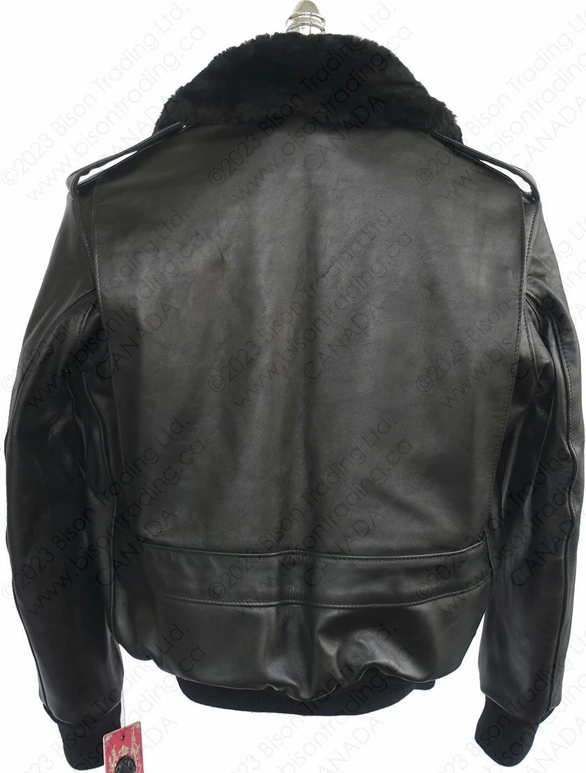 Schott NYC A-2 Naked Cowhide Leather Flight Jacket STYLE: 184SM 5 Schott NYC A-2 Naked Cowhide Leather Flight Jacket STYLE: 184SM - Image 3