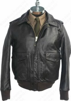 Schott NYC A-2 Naked Cowhide Leather Flight Jacket STYLE: 184SM 37 Schott NYC A-2 Naked Cowhide Leather Flight Jacket STYLE: 184SM -Bison Trading Shop schott 184sm brn 40 16