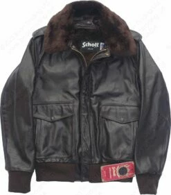 Schott NYC A-2 Naked Cowhide Leather Flight Jacket STYLE: 184SM 38 Schott NYC A-2 Naked Cowhide Leather Flight Jacket STYLE: 184SM -Bison Trading Shop schott 184sm brn 40 21