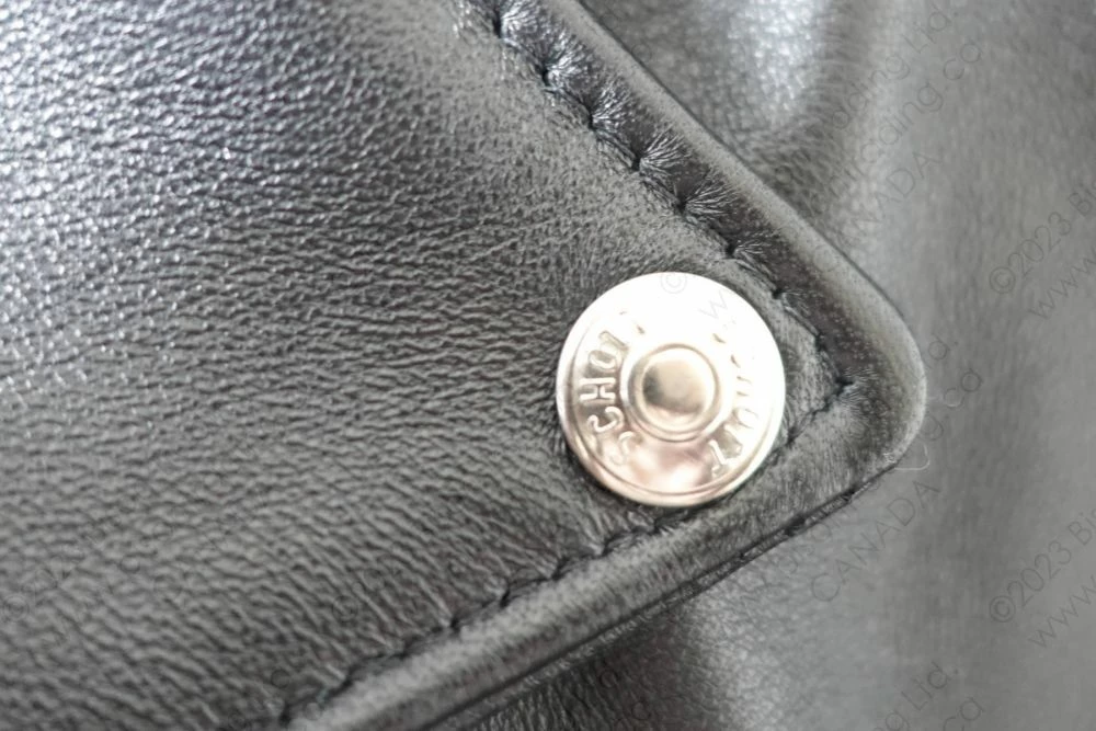 Schott NYC Women's Cropped Perfecto® In Lambskin Leather Jacket STYLE: 218W 14 Schott NYC Women's Cropped Perfecto® In Lambskin Leather Jacket STYLE: 218W - Image 12