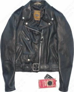 Schott NYC Women's Cropped Perfecto® In Lambskin Leather Jacket STYLE: 218W 29 Schott NYC Women's Cropped Perfecto® In Lambskin Leather Jacket STYLE: 218W -Bison Trading Shop schott 218w m 11