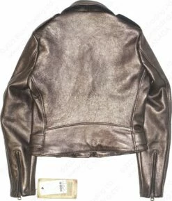 Schott NYC Women's Metallic Lambskin Cropped Perfecto® Jacket STYLE: 221W -Bison Trading Shop schott 221w s 19