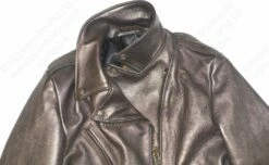 Schott NYC Women's Metallic Lambskin Cropped Perfecto® Jacket STYLE: 221W -Bison Trading Shop schott 221w s 21