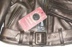 Schott NYC Women's Metallic Lambskin Cropped Perfecto® Jacket STYLE: 221W -Bison Trading Shop schott 221w s 22