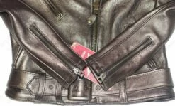 Schott NYC Women's Metallic Lambskin Cropped Perfecto® Jacket STYLE: 221W -Bison Trading Shop schott 221w s 25