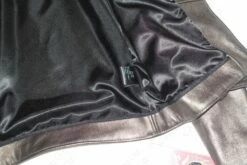 Schott NYC Women's Metallic Lambskin Cropped Perfecto® Jacket STYLE: 221W -Bison Trading Shop schott 221w s 27