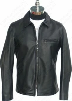 Schott NYC Waxy Lightweight Lambskin Delivery Jacket STYLE: 246