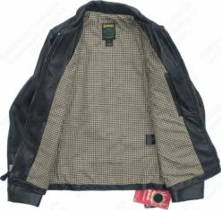 Schott NYC Waxy Lightweight Lambskin Delivery Jacket STYLE: 246 29 Schott NYC Waxy Lightweight Lambskin Delivery Jacket STYLE: 246 -Bison Trading Shop schott 246 m 23