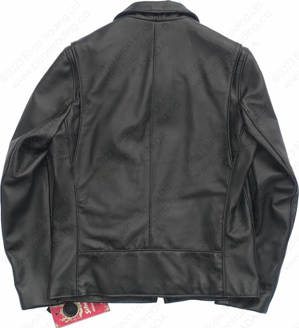 Schott NYC Waxy Lightweight Lambskin Delivery Jacket STYLE: 246 12 Schott NYC Waxy Lightweight Lambskin Delivery Jacket STYLE: 246 - Image 10