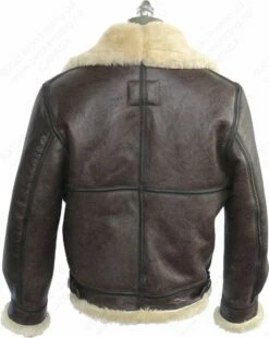 Schott NYC Classic B-3 Sheepskin Leather Bomber Jacket STYLE: 257S -Bison Trading Shop schott 257s brn 40 13