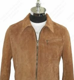 Schott NYC Unlined Rough Out Cowhide Jacket STYLE: 375 29 Schott NYC Unlined Rough Out Cowhide Jacket STYLE: 375 -Bison Trading Shop schott 375 m 18