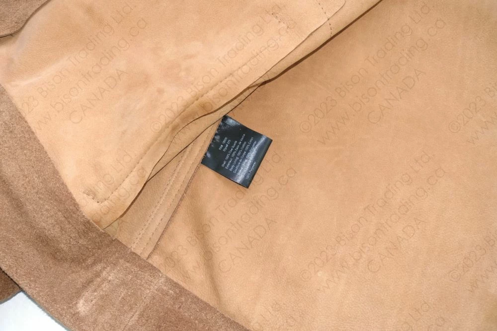 Schott NYC Unlined Rough Out Cowhide Jacket STYLE: 375 22 Schott NYC Unlined Rough Out Cowhide Jacket STYLE: 375 - Image 20