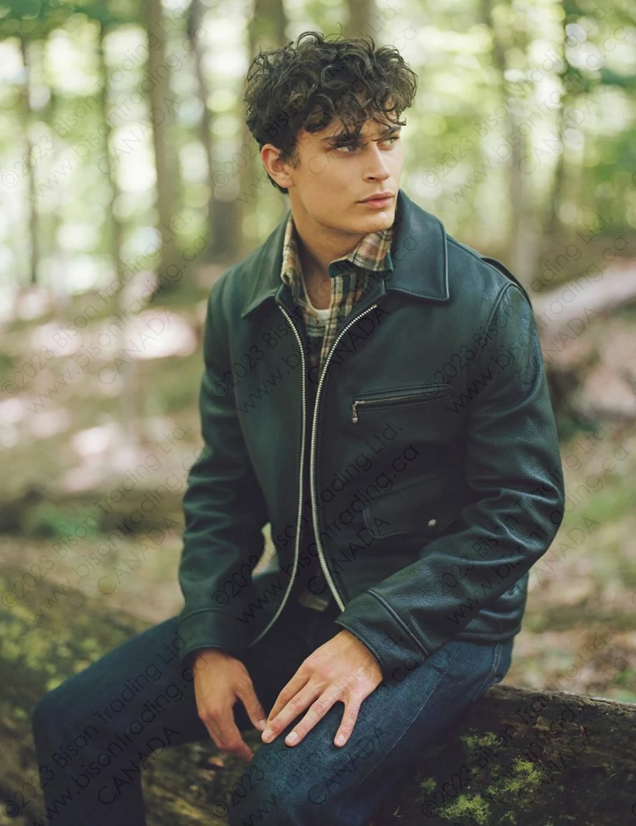 Schott NYC U.S. Bison Delivery Jacket STYLE: 463 7 Schott NYC U.S. Bison Delivery Jacket STYLE: 463 - Image 5