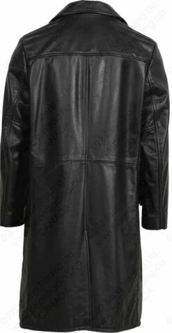 Schott NYC Men's Lightweight Cowhide Trench Coat STYLE: 495 8 Schott NYC Men's Lightweight Cowhide Trench Coat STYLE: 495 -Bison Trading Shop schott 495 2