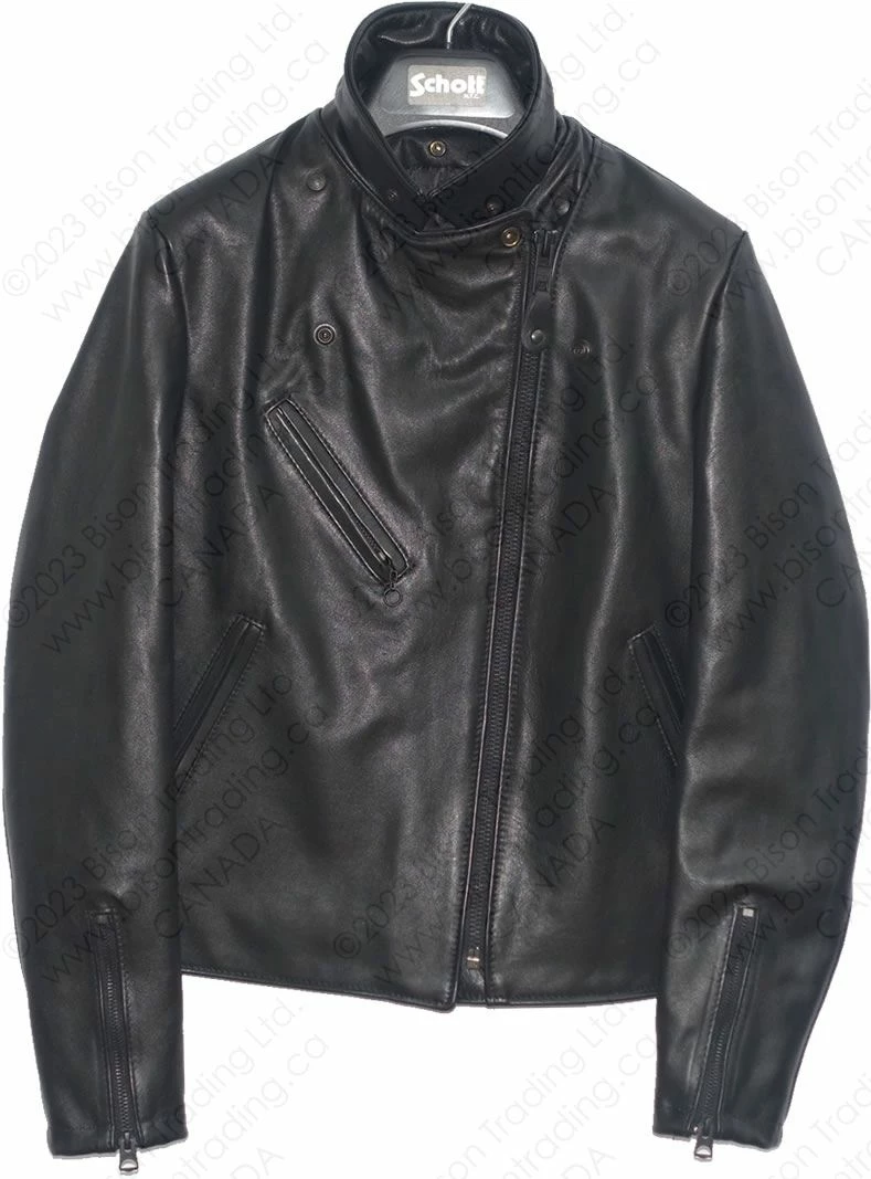 Schott NYC Women's Cowhide Moto Jacket STYLE: 503W 8 Schott NYC Women's Cowhide Moto Jacket STYLE: 503W - Image 6
