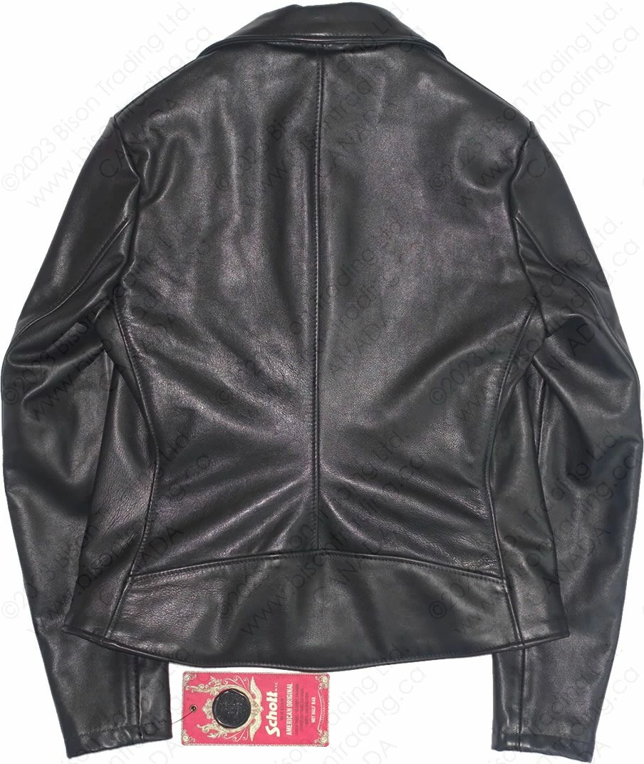 Schott NYC Women's Cowhide Moto Jacket STYLE: 503W 13 Schott NYC Women's Cowhide Moto Jacket STYLE: 503W - Image 11