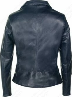 Schott NYC Women's Cowhide Moto Jacket STYLE: 503W 41 Schott NYC Women's Cowhide Moto Jacket STYLE: 503W -Bison Trading Shop schott 503w nav 2