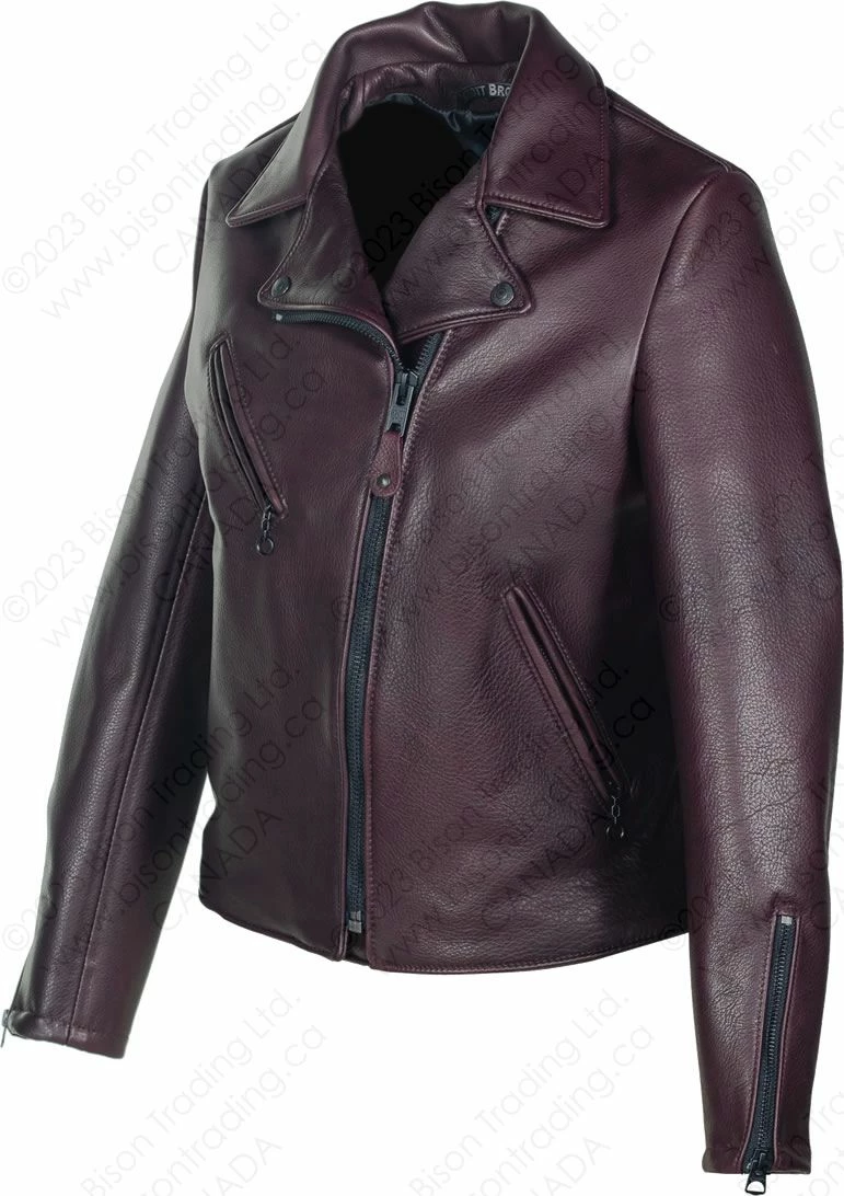 Schott NYC Women's Cowhide Moto Jacket STYLE: 503W 20 Schott NYC Women's Cowhide Moto Jacket STYLE: 503W - Image 18