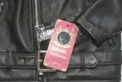 Schott NYC Waxy Natural Cowhide 50's Perfecto® Motorcycle Leather Jacket STYLE: 519 37 Schott NYC Waxy Natural Cowhide 50's Perfecto® Motorcycle Leather Jacket STYLE: 519 -Bison Trading Shop schott 519 23